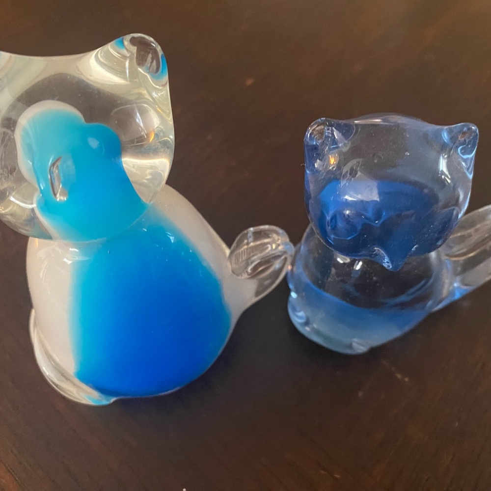 Glass cats - Picture 2 of 12